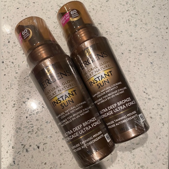 Jergens Natural Glow, Instant Sun, Tanning Mousse 2pack - Picture 1 of 2